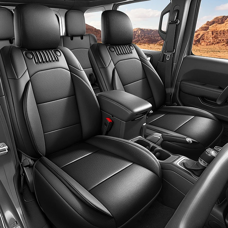 Egyedi kialakítású Jeep Wrangler autósülés huzat