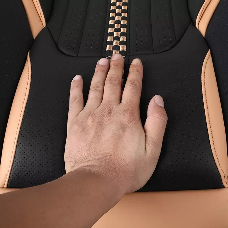 Universal Car Seat Covers with Lumbar Support