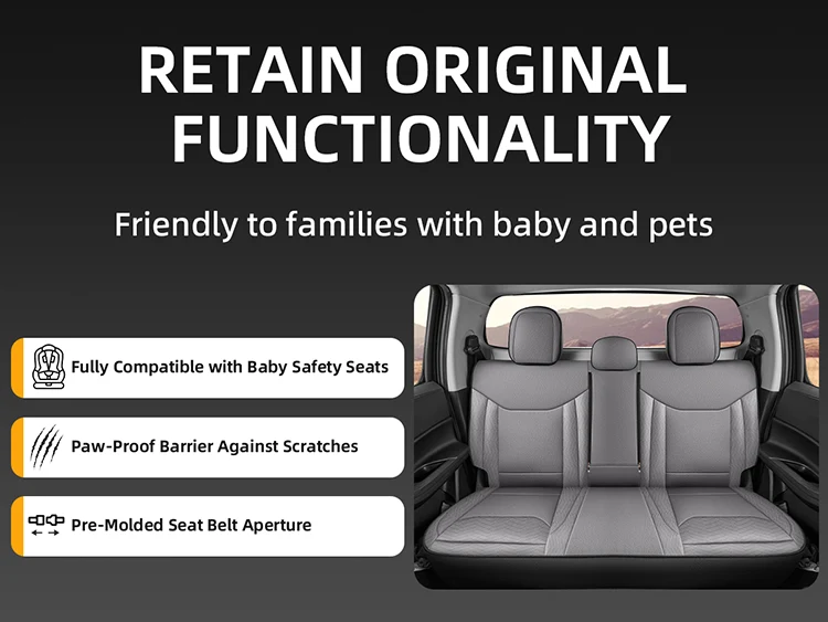 Custom Fit Ford Maverick XL XLT Seat Cover